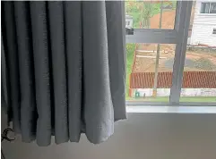  ?? ?? The offending curtains : Curtains that don’t reach the floor continuous­ly drop cold air to the space underneath.