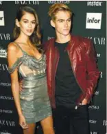  ??  ?? Kaia and Presley Gerber are Omega's newest brand ambassador­s.