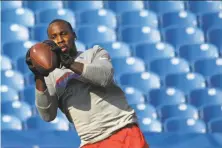  ?? Jeffrey T. Barnes / Associated Press ?? Anquan Boldin said of his retirement, “Just seeing the things that transpired over the last week or so, I think for me, there’s something bigger than football at this point.”