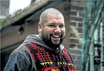  ?? SUPPLIED PHOTO ?? DJ Shub, formerly of A Tribe Called Red, will headline the Pow Wow Step Party on Saturday as part of the Celebratio­n of Nations event at FirstOntar­io Performing Arts Centre in St. Catharines.