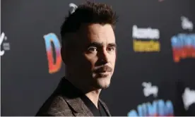  ?? Photograph: Jesse Grant/Getty Images for Disney ?? Watching from the shadows … Colin Farrell, who is rumoured to be playing the Penguin.
