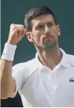  ?? ?? Novak Djokovic.