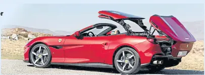  ??  ?? There’s more power, more dynamism to its outward appearance, sharper shift times from a new gearbox and an extra position, Race, on the driving mode selector.