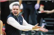  ?? ASSOCIATED PRESS ?? Ohio State was no stranger to basketball success even before current coach Chris Holtmann (pictured), making the NCAA Tournament every year from 2009-2015 and Final Fours in 2007 and 2012.