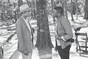  ?? — Photo courtesy of Universal Pictures ?? Lakeith Stanfield and Daniel Kaluuya in ‘Get Out’.