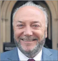  ?? Picture: PA. ?? George Galloway is coming to the Whitehall Theatre to speak about independen­ce and his “misspent youth”.