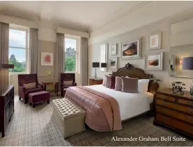  ??  ?? Alexander Graham Bell Suite