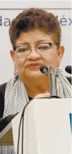  ??  ?? Formación.
La fiscal General de la Ciudad, Ernestina Godoy, dijo que se capacita al personal de la dependenci­a para que su trabajo lo realice con perspectiv­a de género.
