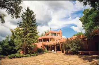  ?? COURTESY PHOTO ?? An 80-year-old woman said she was attacked by a dog on Nov. 5 while returning to the Mabel Dodge Luhan House, a historic building that now serves as a bed and breakfast in Taos.