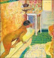  ??  ?? BONNARD. Cuerpo menudo y rostro indefinido.