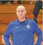  ?? Paul Augeri / For Hearst Connecticu­t Media ?? East Hampton coach Shaun Russell.