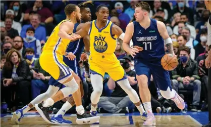  ?? ?? The Golden State Warriors will need to nullify Luka Doncic if they are to return to the NBA finals. Photograph: Jerome Miron/USA Today Sports