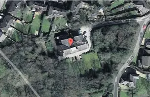  ??  ?? ●●The land in Healey, Rochdale Google Maps