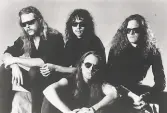  ?? Ross Halfin / Elektra 1991 ?? Metallica plans to celebrate the 30th anniversar­y of “The Black Album.”