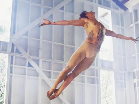  ??  ?? Russian dancer Sergei Polunin is a promising performer, but his new work falls flat