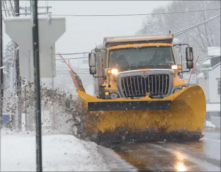  ?? MEDIANEWS GROUP ?? PennDOT is getting ready for winter weather and asking drivers to pay attention to weather alerts and keep supplies in their vehicles.