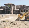 ??  ?? Olive Garden is one of several new eateries planned to open in Yuba City in the coming weeks. Hilbers, Inc. is carrying out the work along Highway 20.