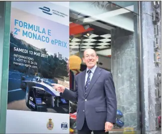  ?? (Photo Michael Alesi) ?? Commissair­e général de l’Automobile club de Monaco, Christian Tornatore se prépare à cette deuxième édition.