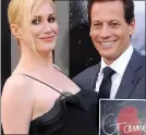  ??  ?? IT’S OVER: Alice with actor husband Ioan
