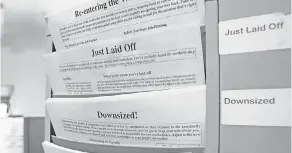  ??  ?? Unemployme­nt claims are soaring across the United States due to coronaviru­s- related layoffs and closures. USA TODAY FILE PHOTO