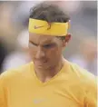  ??  ?? Rafael Nadal: Madrid exit.