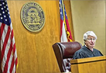  ?? JONATHAN PHILLIPS / FOR THE AJC 2014 ?? “They just don’t understand the role of the court,” Fulton County Juvenile Court Judge Bradley Boyd said of criticism by the Atlanta Police Department of his handling of a case involving a 16-year-old.
