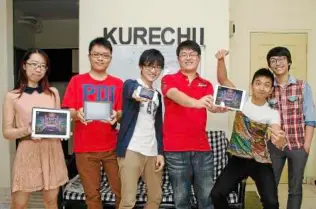  ??  ?? Top: The Kurechii Studio team is excited to get