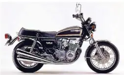  ?? FOTO: HONDA ?? Vierzylind­er-Klassiker: die Honda CB 750 Four K.