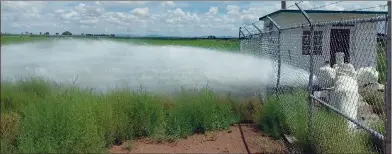  ??  ?? AsegurArá suministro de agua por lo menos los últimos 30 años