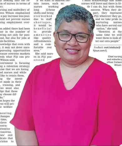 While focus is on retention strategy, Fiji nurses still move to greener ...