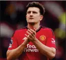  ?? ?? Harry Maguire is the latest player to join United’s lengthy injury list