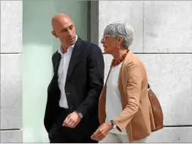  ?? ?? Imagen del expresiden­te de la Federación Española, Luis Rubiales.