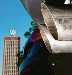  ?? Foto: Julian Stratensch­ulte, dpa ?? Der Dieselskan­dal ist für VW noch längst nicht vorbei.