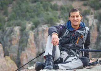  ?? (beargrylls­survivalra­ce.com) ?? BORN SURVIVOR: British adventurer and TV presenter Bear Grylls.