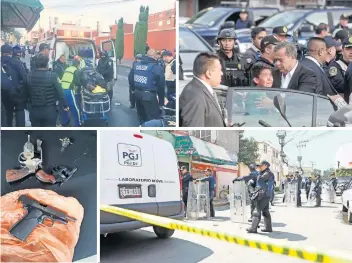  ??  ?? El asesinato de la ex jueza ocurrió en la colonia El Mirador, en Coyoacán. Su marido, quien resultó herido, fue trasladado a un hospital. Un hijo de las víctimas dio aviso a la policía, que acudió al lugar del crimen y halló cinco casquillos percutidos.