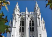  ?? NIKKI KAHN FOR THE WASHINGTON POST ?? The remains of Matthew Shepard will be interred Oct. 26 at the Washington National Cathedral. Shepard, who was gay, died in 1998 after a homophobic attack in Laramie, Wyoming.