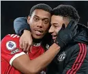  ?? ?? ANGRY Lingard with departed Martial