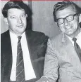  ??  ?? Brian Bourke with Bob Hawke