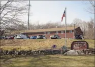  ?? H John Voorhees III / Hearst Connecticu­t Media ?? New Milford Police Department on Poplar Street.