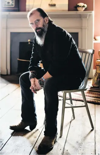  ?? PHOTOS: CHAD BATKA/GOLD VILLAGE ENTERTAINM­ENT ?? Singer-songwriter Steve Earle says he made the 1988 album Copperhead Road as a way to get kicked off the country division of his record label at the time.