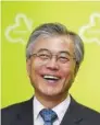  ??  ?? Moon Jae-in