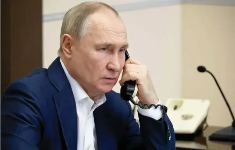  ?? MIKHAIL KLIMENTYEV / AFP ?? Russlands Präsident Wladimir Putin machte beim Geheimdien­st KGB Karriere.
