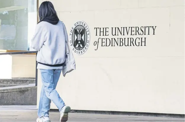  ?? ?? For the second year in a row, Edinburgh topped the cost of living index, which takes into account how much students spend on going out and the income they earn