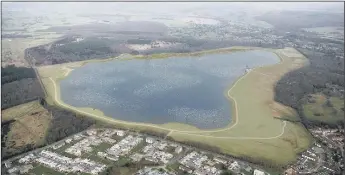  ??  ?? CGI IMAGE
What Portsmouth Water's Havant Thicket Reservoir could look like