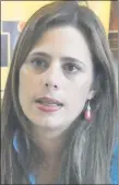  ??  ?? Kathya González, de la Coordinado­r de Abogados.