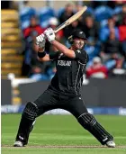  ??  ?? Black Caps allrounder Corey Anderson has performed well in the IPL, as he vies to be noticed at the auction.