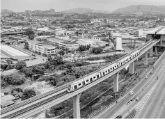  ?? — Bernama photo ?? The latest developmen­t would lead to the entire MRT2 constructi­on completion to be delayed by at least half a year from its original estimation by mid-2022, due to the retenderin­g exercise for the undergroun­d package.