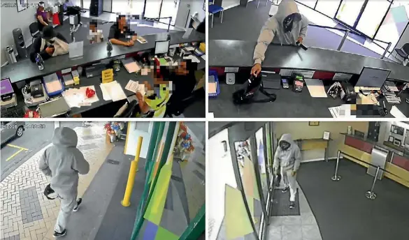  ??  ?? Police believe two robberies at the Avondale Westforce Credit Union within the space of four months may be connected.