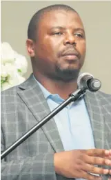  ?? ?? KZN Cogta MEC Sipho Hlomuka