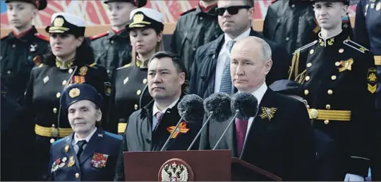  ?? ?? El presidente de la Federación rusa, Vladimir Putin.